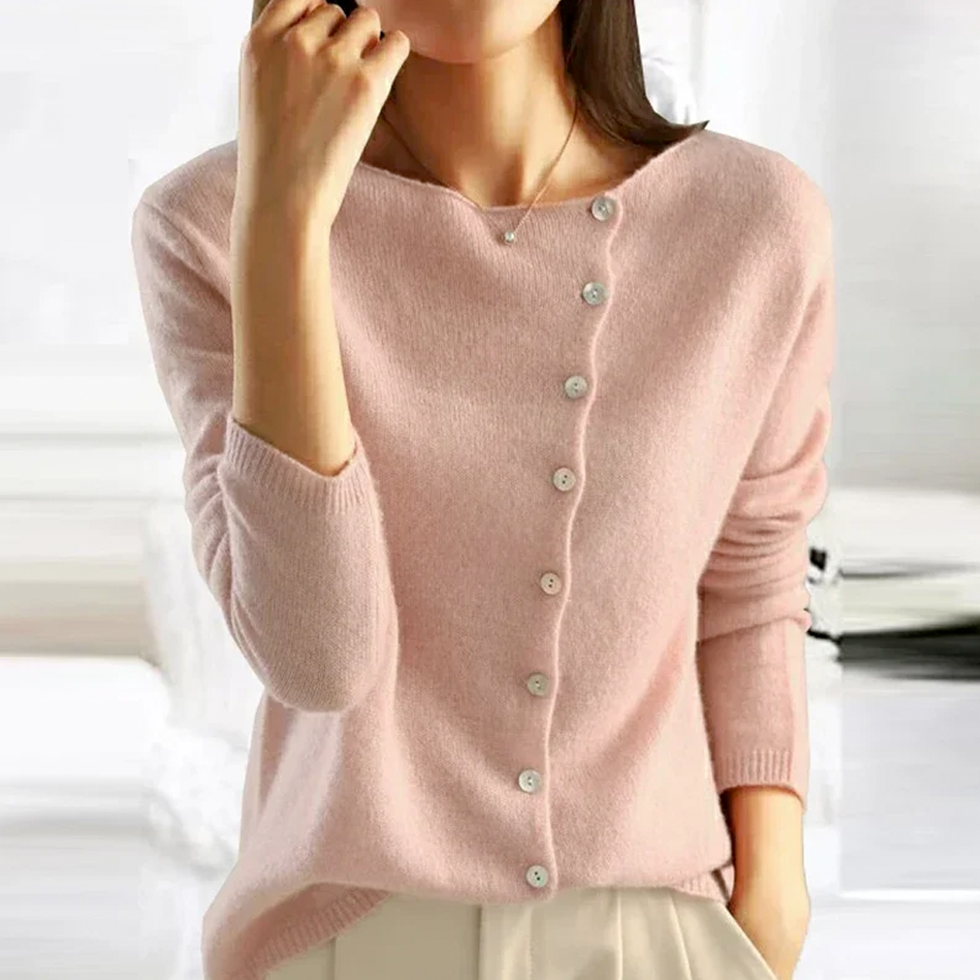 Lorance™ | Cardigan classique en maille boutonnée