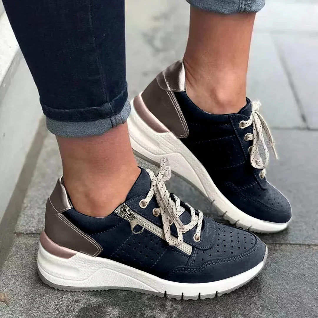 Grace | Chaussures décontractées à lacets à semelle épaisse
