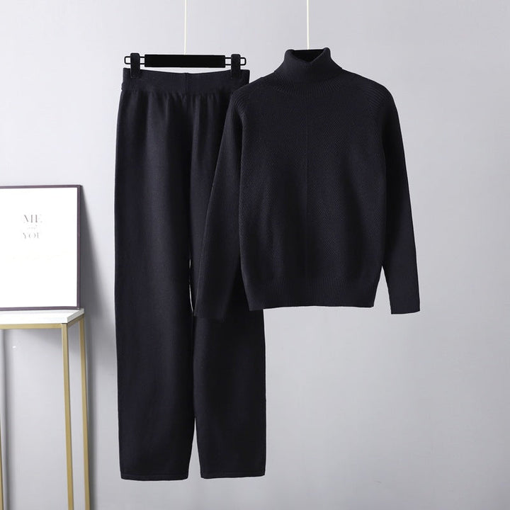 Lorance™ | Ensemble deux pièces Lounge en tricot torsadé