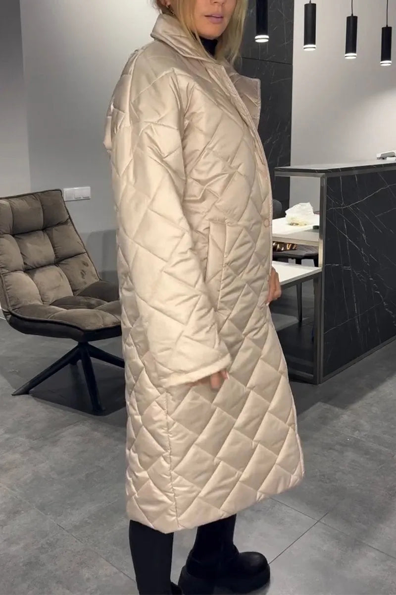 Iris™ | Manteau matelassé avec doublure léopard