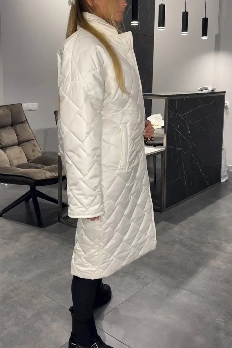 Iris™ | Manteau matelassé avec doublure léopard