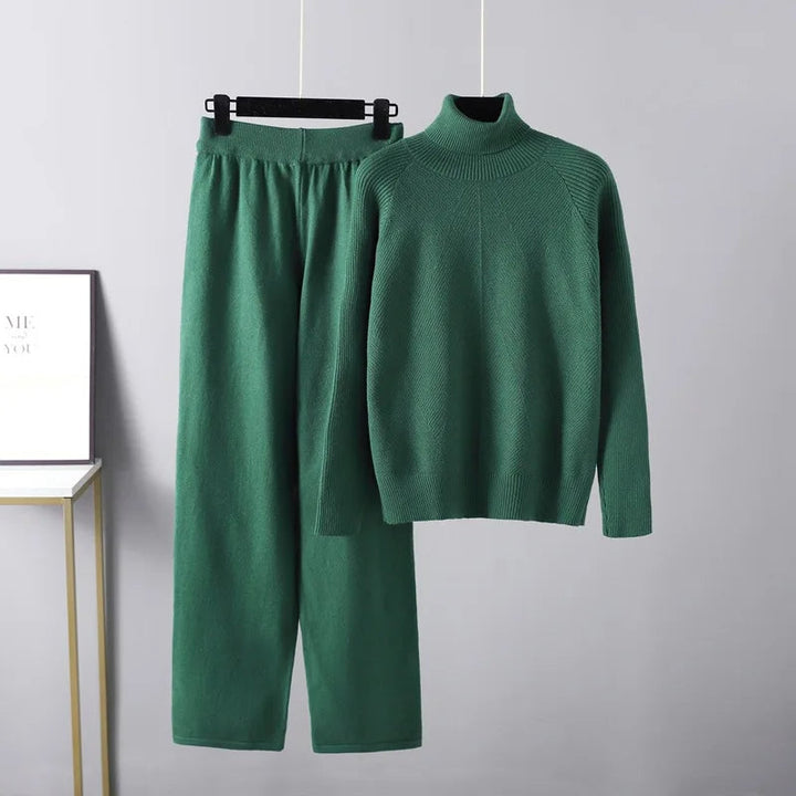 Lorance™ | Ensemble deux pièces Lounge en tricot torsadé