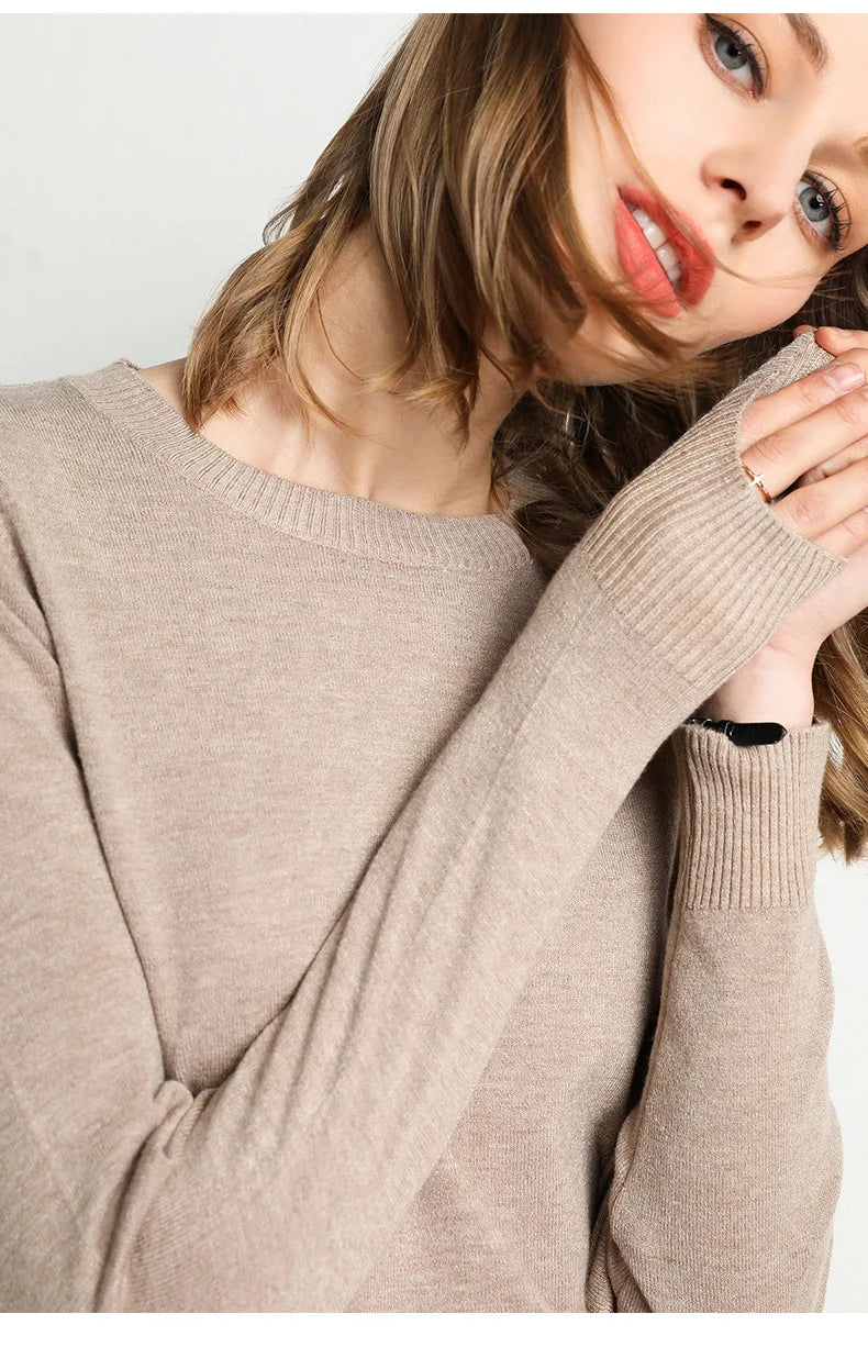 Lorance™ | Pull confort en laine essentiel